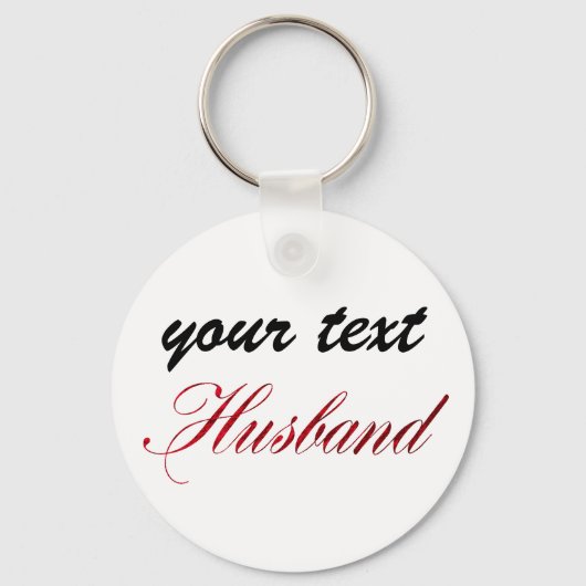 キーチカスタムェイン – 夫 キーホルダー (正面)