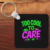 キーチクールェインに気には無理 | 贈おもしろい物 キーホルダー (正面)