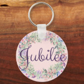 キーチパーソナライズされたェイン名 キーホルダー (正面)