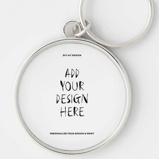 キーチパーソナライズされたェインDIY – 自分で行う キーホルダー (正面)