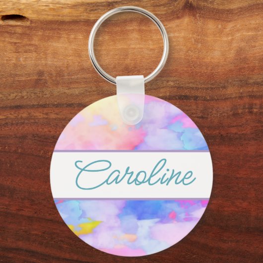 キーチパーソナライズされたン キーホルダー (裏面)