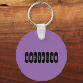 キーチパーソナライズされたン キーホルダー (正面)