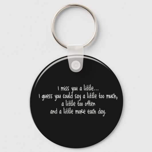 キーチ恋しく思ェイン キーホルダー (正面)