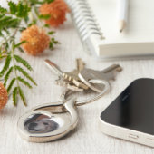 キーチ素晴らしェーンのピレネ キーホルダー (側面)