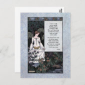 キーツ「ラベルダム」はがききビクトリアン絵 ポストカード (正面/裏面)