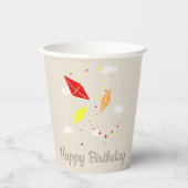 キートインスカイハッピーバースデーキッズパーティー 紙コップ (正面)