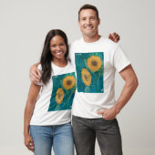 キーナン作「SUNFLOWER」 Tシャツ (ユニセックス)