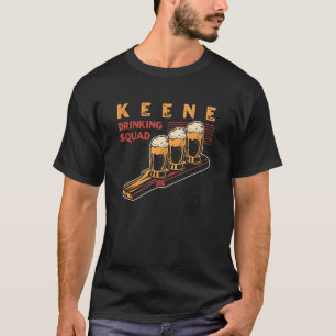 キーネインクルードスクワッドニューハンプシャービールNhブーズ Tシャツ