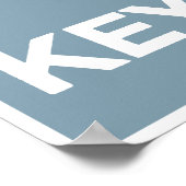 キーネシア主義プリント ポスター (角)