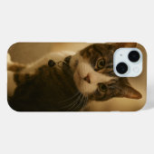 キーノゴールデン注視点iPhone 15ケース Case-Mate iPhoneケース (裏面 (横))