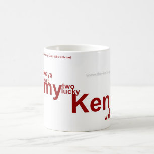 キーノーの常習者の白いマグ コーヒーマグカップ