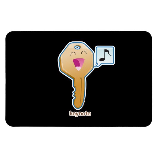 キーノート マグネット (横)