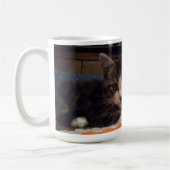 キーノ警告コーヒーマグ コーヒーマグカップ (左)