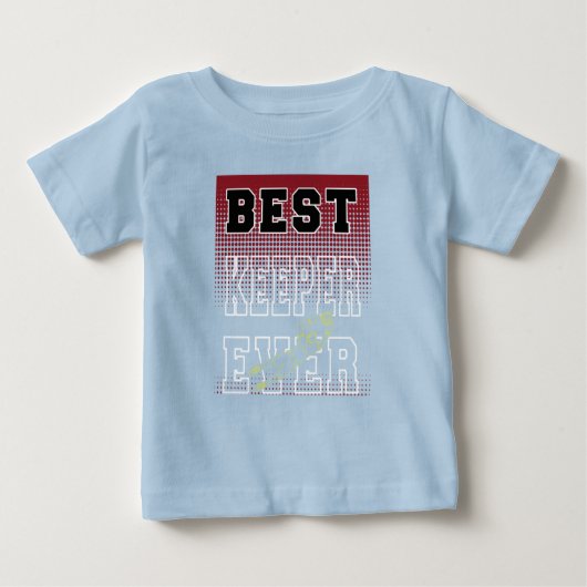 キーパー最高の・エバー ベビーTシャツ (正面)