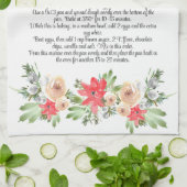 キープサケファミリーレシピパーソナライズされたギフト キッチンタオル (折り畳み)