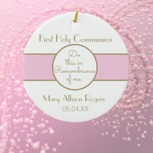 キープサムガールファーストオーナメント セラミックオーナメント