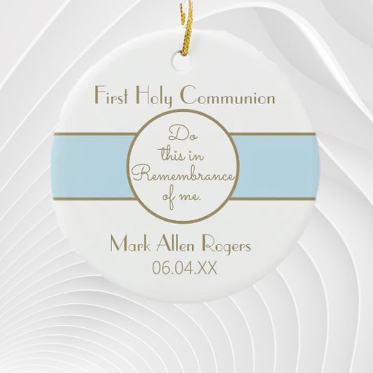 キープサムボーイファーストオーナメント セラミックオーナメント