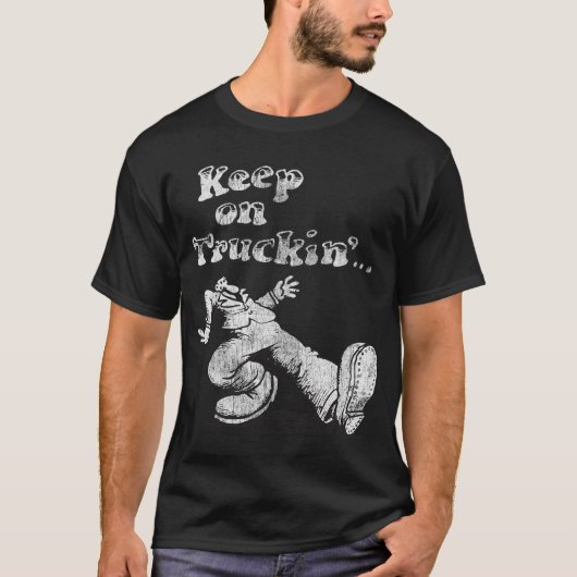 キープ・オン・トラッキン Tシャツ (正面)