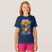 キープ・ムービング！踊るディスコバナナ Tシャツ (正面フル)