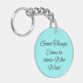 キーホルダーを待っている人に来られるよい事 キーホルダー (正面左)