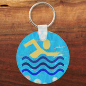 キーホルダーカッコいいは暑い時に心を動かす キーホルダー (正面)