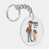 キーホルダーパパに献身。 キーホルダー (正面左)