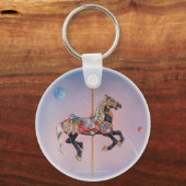 キーホルダー – ペタルマ回転木馬ホース1 (正面)
