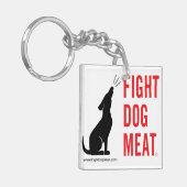 キーホルダー、正方形 キーホルダー (正面左)