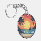 キーホルダー – 海辺 (正面左)