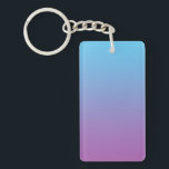 キーホルダー: 青及び紫色のグラデーション キーホルダー<br><div class="desc">アクリルのキーホルダー: 青及び紫色のグラデーションな色</div>