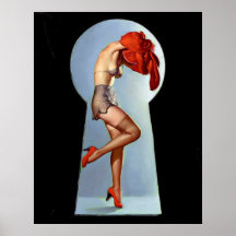 キーホールピンアップ