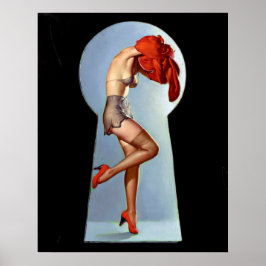 キーホールピンアップ ポスター