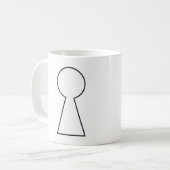 キーホールレッドドラゴン コーヒーマグカップ (正面左)