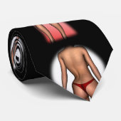 キーホール盗聴器のネックタイ ネクタイ (ロール)