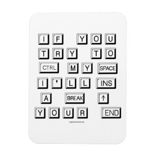 キーボおもしろいード マグネット