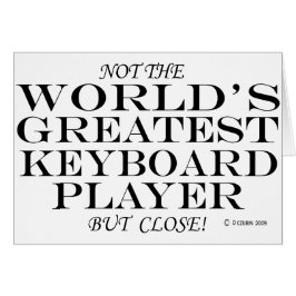 キーボもっとも偉大ードプレーヤーの終了