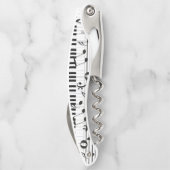 キーボードとノート ソムリエナイフ (裏面)