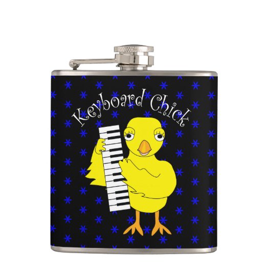 キーボードのクリック文字 フラスク (正面)