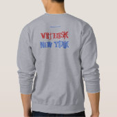 キーボードのグラフィックアートのTシャツのMurzikの蠍 スウェットシャツ (裏面)