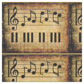 キーボードのノート紙 ファブリック (クローズアップ)