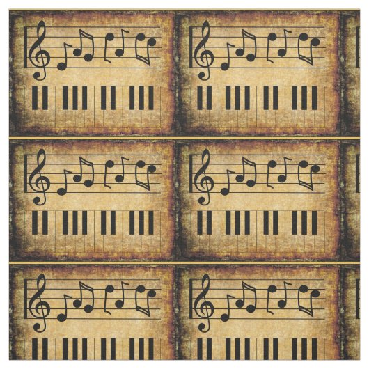 キーボードのノート紙 ファブリック (見本)