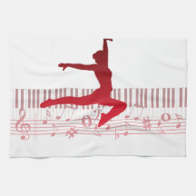 キーボードのバレエダンサー