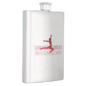 キーボードのバレエダンサー フラスク (右)