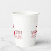 キーボードのバレエダンサー 紙コップ (左)