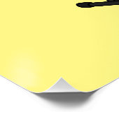 キーボードのピアノ漫画イラストレーション ポスター (コーナー)