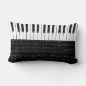 キーボードの枕 ランバークッション (裏面)