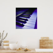 キーボードの鍵 ポスター (キッチン)