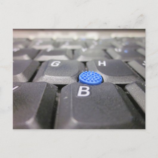 キーボードはがき ポストカード (正面)