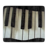 キーボードまたはピアノ鍵 カッティングボード (正面)