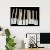 キーボードを動かす ポスター (ホームオフィス)